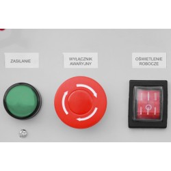 Sabbiatrice a cabina 1000L CORMAK KDP1000 + aspiratore DC15 - 