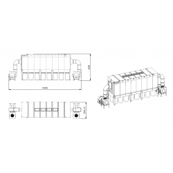 Vibra Motor DC52200 m³/h PREMIUM 140HP Dust and Fume Collector and Extractor Industrial - 