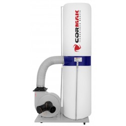 Odciąg do trocin, wiórów, pyłu CORMAK FM 300 230V + wąż antystatyczny 3 mb - Odciąg wiór trocin CORMAK FM 300