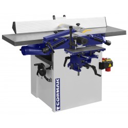 Abricht- und Dickenhobelmaschine CORMAK PT310QS mit Spiralwelle + Absaugung FM300 + Schlauch 100mm 3m - 