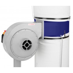 Aspiratore per trucioli FM 230 A 1000 m3/h + 2,5 m tubo + filtro antipolvere - 