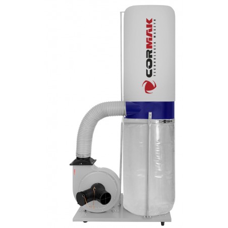 Aspirateur à copeaux CORMAK FM 300 2530 m³/h 400V + sac en feutre