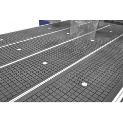 Frezarka CNC C2040 ATC 4 OSIE PREMIUM (2150x4300) + stół hybrydowy - 