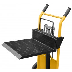 WLTA Mobile Transport Forklift Pallet Stacker 900mm 200kg - 