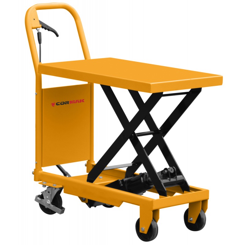 Wózek nożycowy platformowy TA15 (udźwig 150 kg, podnoszenie 600 mm) - Wózek nożycowy platformowy TA15 (udźwig 150 kg, unoszenie 600 mm)