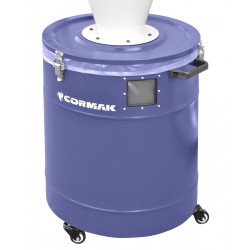 Ciclone separatore industriale CORMAK C118 per segatura, trucioli e polveri - 