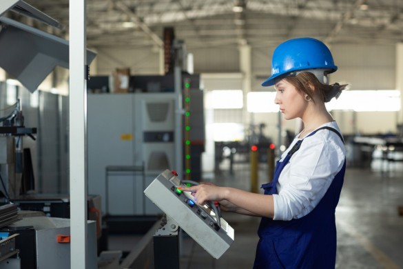 Wie sieht die Produktion von Industriemaschinen aus?
