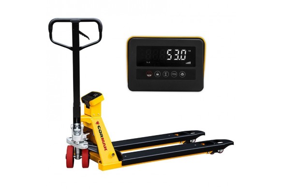 Gabelhubwagen mit Waage – Präzises Wiegen für Lager & Transport | CORMAK