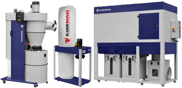 Dust, chips and fume collectors & extractors