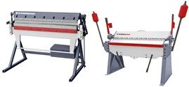 Sheet metal bending machines