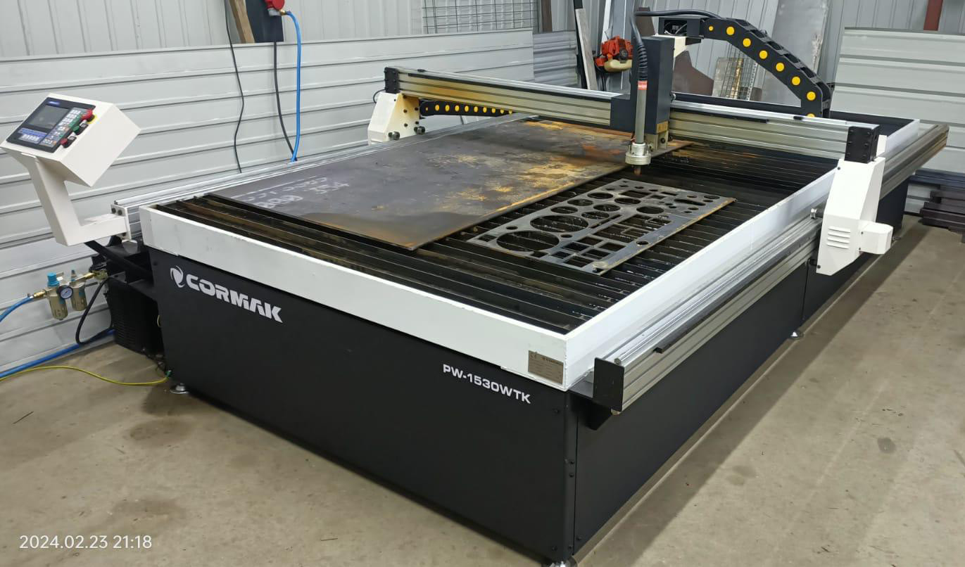 Plasma cutting machine PW-1530 WTK SPARTUS ProCUT 125CNC