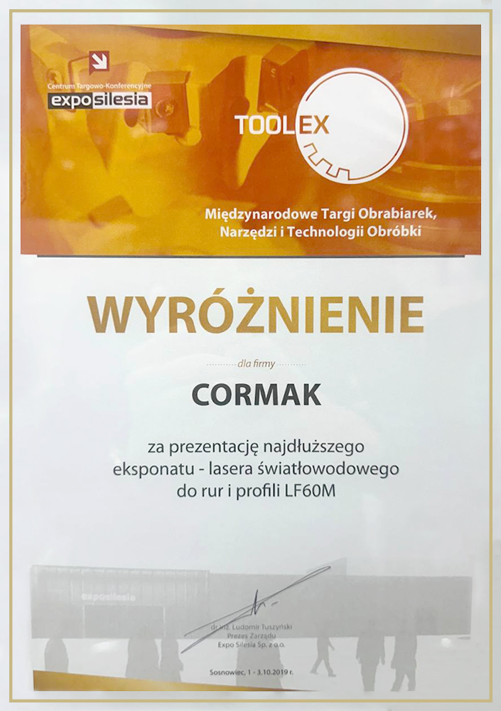 Informacje o marce CORMAK - poznajmy się