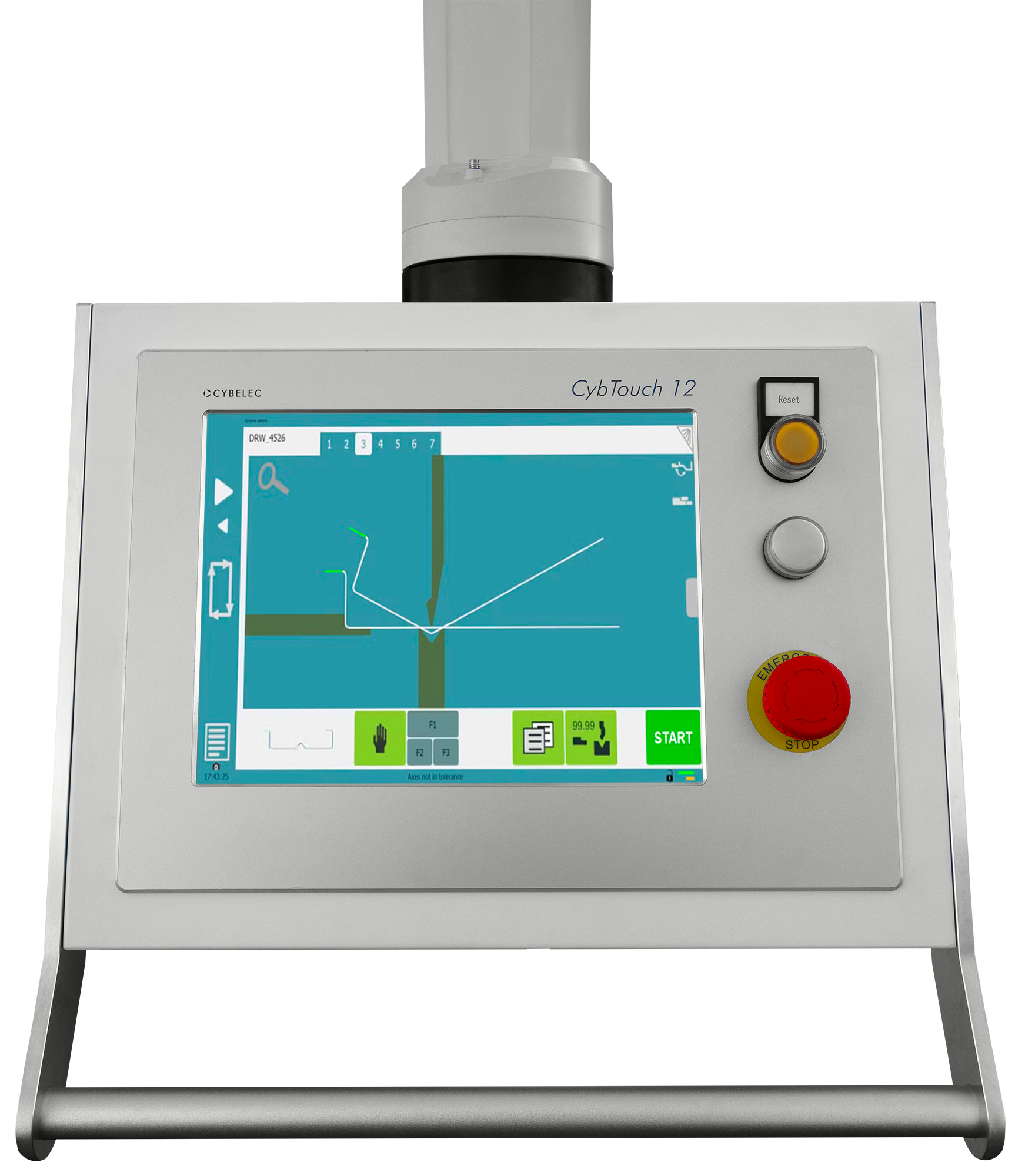 PRASA HYDRAULICZNA KRAWĘDZIOWA ULTIMATE 130x3100 Cybelec 4+1 OŚ SERVO