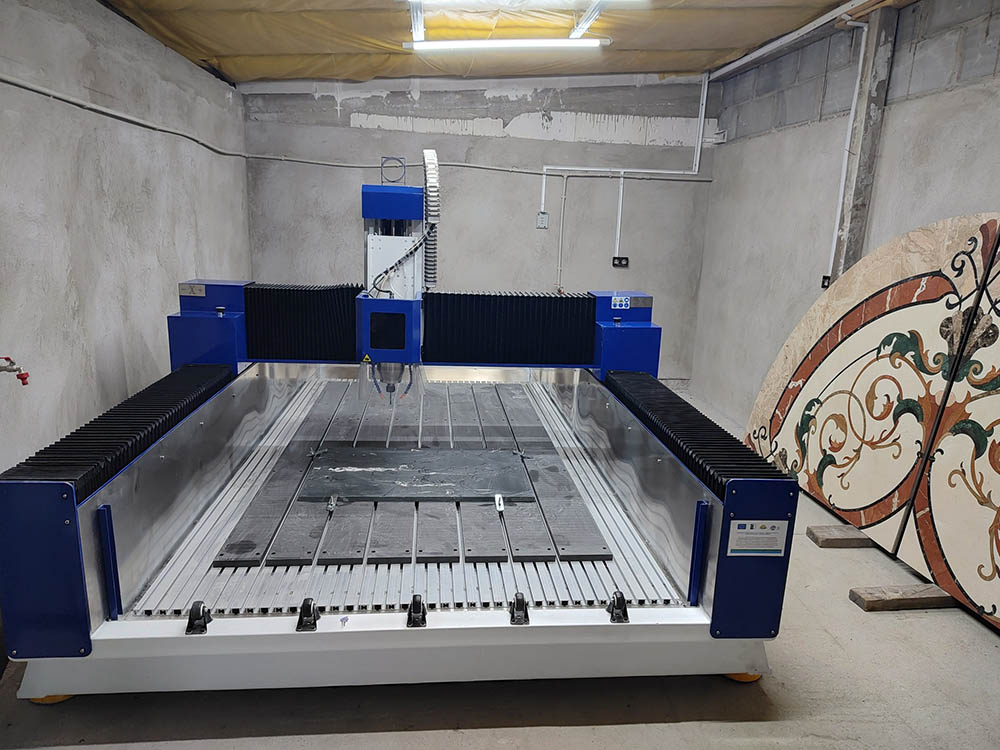 CNC M1325 milling plotter for stone, granite, gravestones
