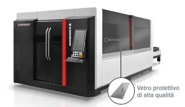 Laser a fibra CORMAK FIBER LF3015GEP