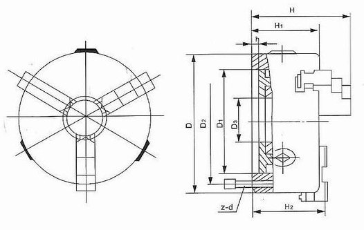 copy of Mandrino autocentrante da 125 mm