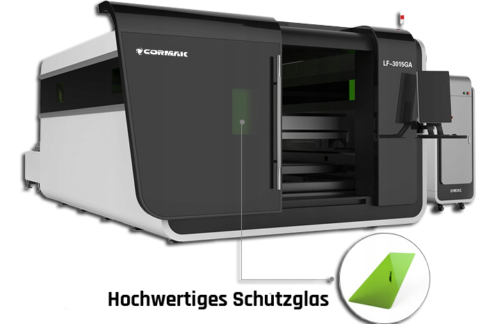 Faserlaser-Schneidanlage CORMAK LF4020GA