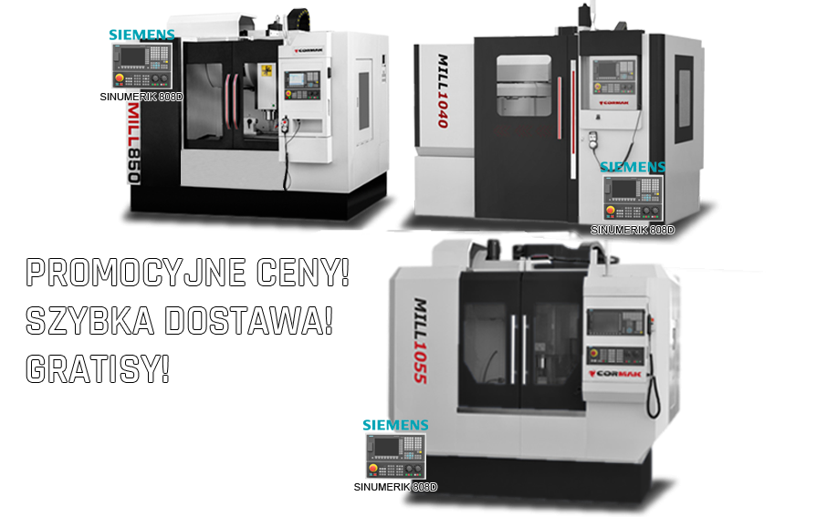 Promocja na centra obróbcze CNC!