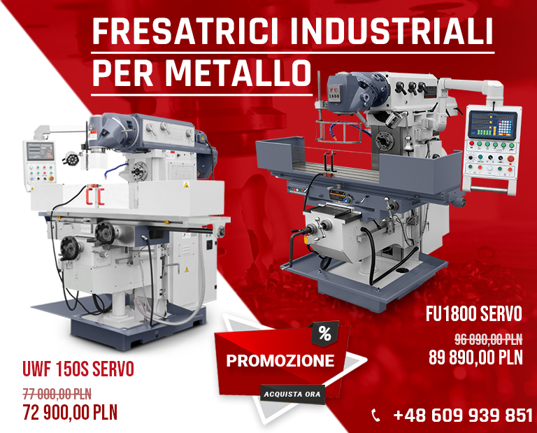 Frezarki uniwersalne